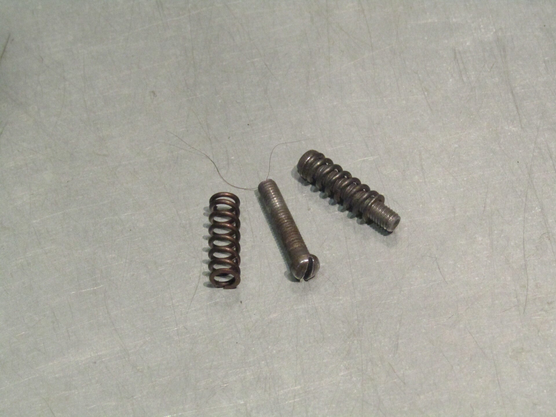 CAMPAGNOLO Vintage 70's NUOVO RECORD Rear Derailleur Limit screws and springs one derailleurs worth, what you see is what you will get 2nd hand BLB004 001-004-01 10/05/24