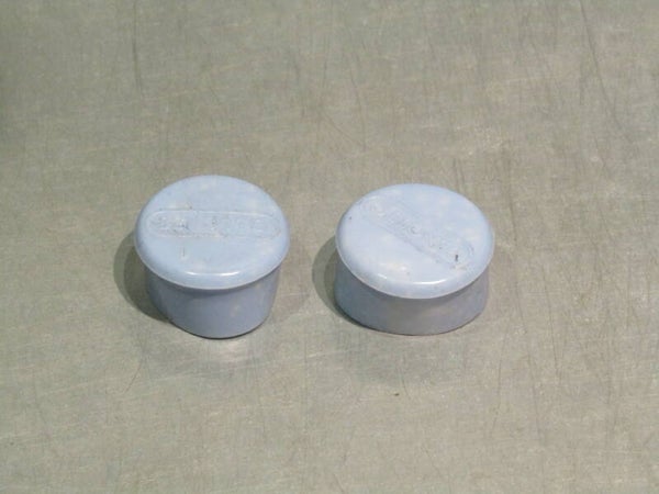 BENOTTO Vintage 70's/80's Lite Blue Handlebar plugs NOS! BXCC0022 6665 10/29/24