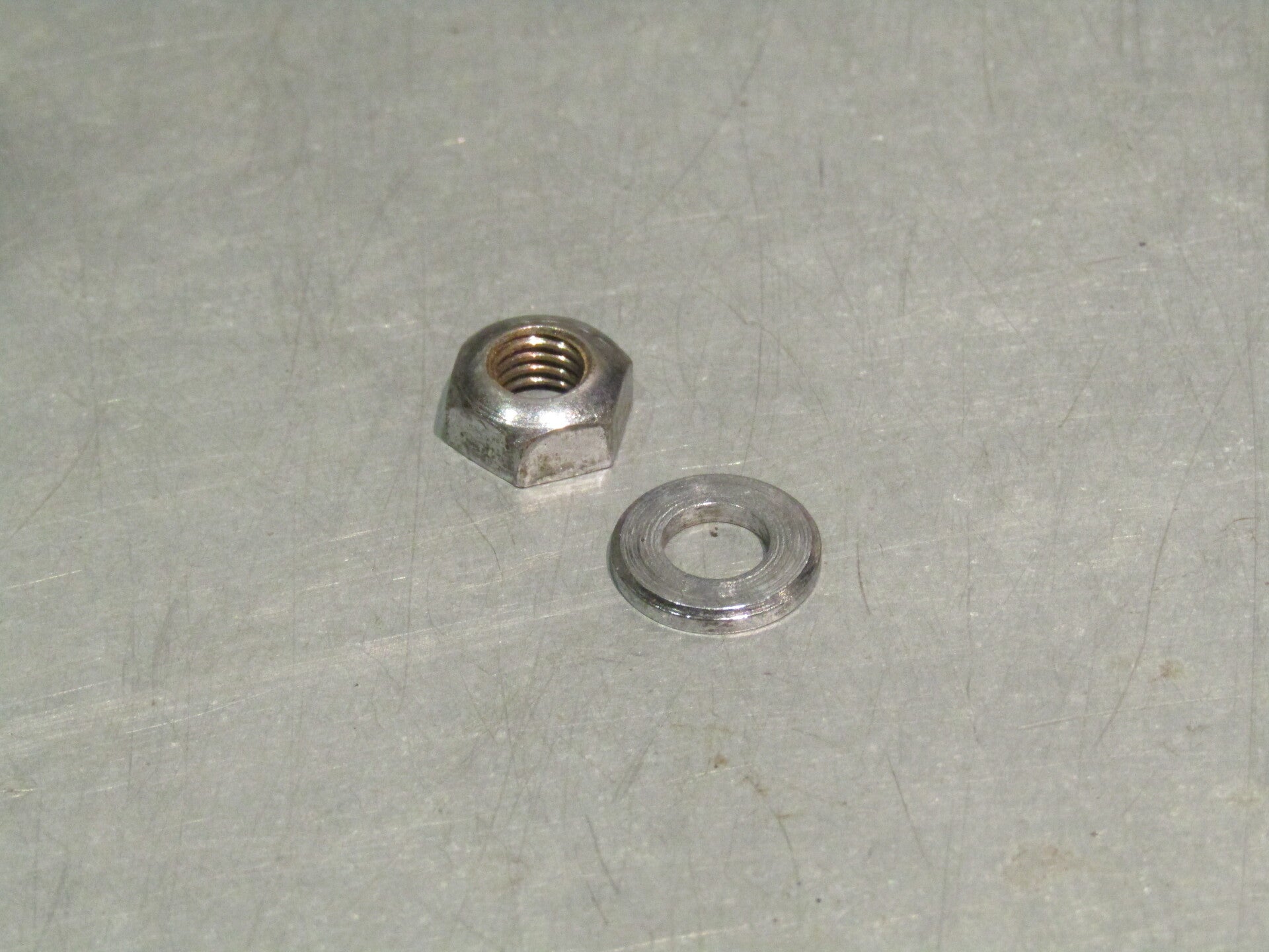 CAMPAGNOLO Vintage 70's NUOVO RECORD Brake Block holder nut with period correct washer 2nd hand BLB004 001-001-06 12/11/24