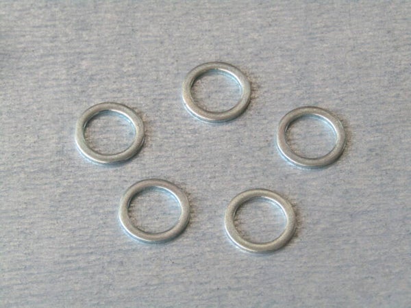 SHIMANO Vintage 70's/80's 1mm Chain ring bolt spacer WASHERS 5X BOS! GT002 001-009-04 01/31/25