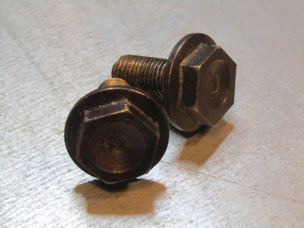 SHIMANO Vintage 70's/80's Flanged 14mm crank arm bolts 2nd hand GT006 001-002-01 02/25/25