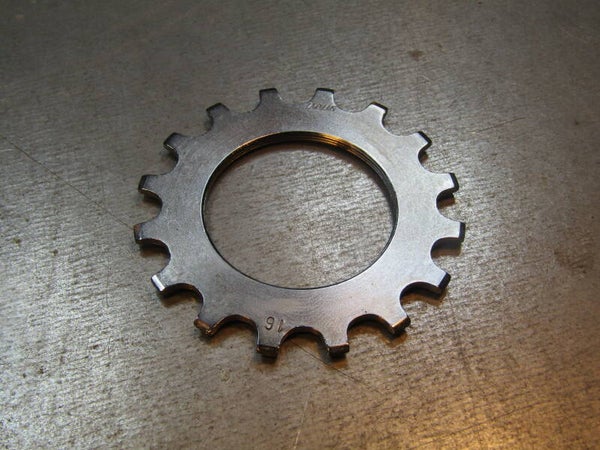 ZEUS CRITERIUM/2000 ERA Vintage 70's Thread 1st position 16t freewheel cog NOS! 0000 02/26/25
