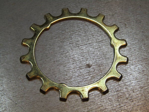 SHIMANO DURA-ACE 7200 ERA Vintage 70's ( ORO ) 16t Last position freewheel cog 0000 02/26/25
