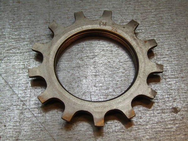 SHIMANO 600 EX Vintage 80's 7sp 13t Threaded UNUGLIDE Cassette cog NOS 0000 03/01/25