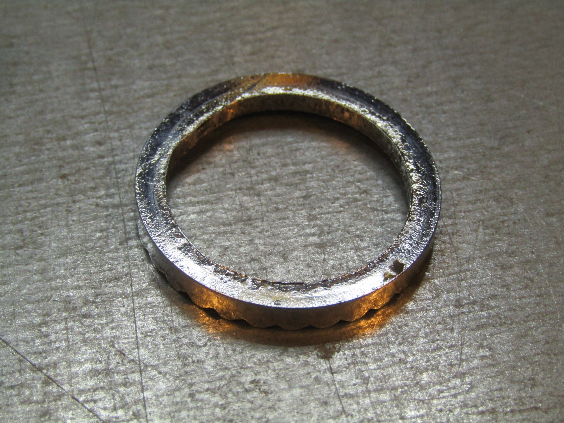 STRONGLIGHT Type Vintage 70's FRENCH SIZE Toothed Headset spacer MINT! GT005 001-001-03 03/05/25