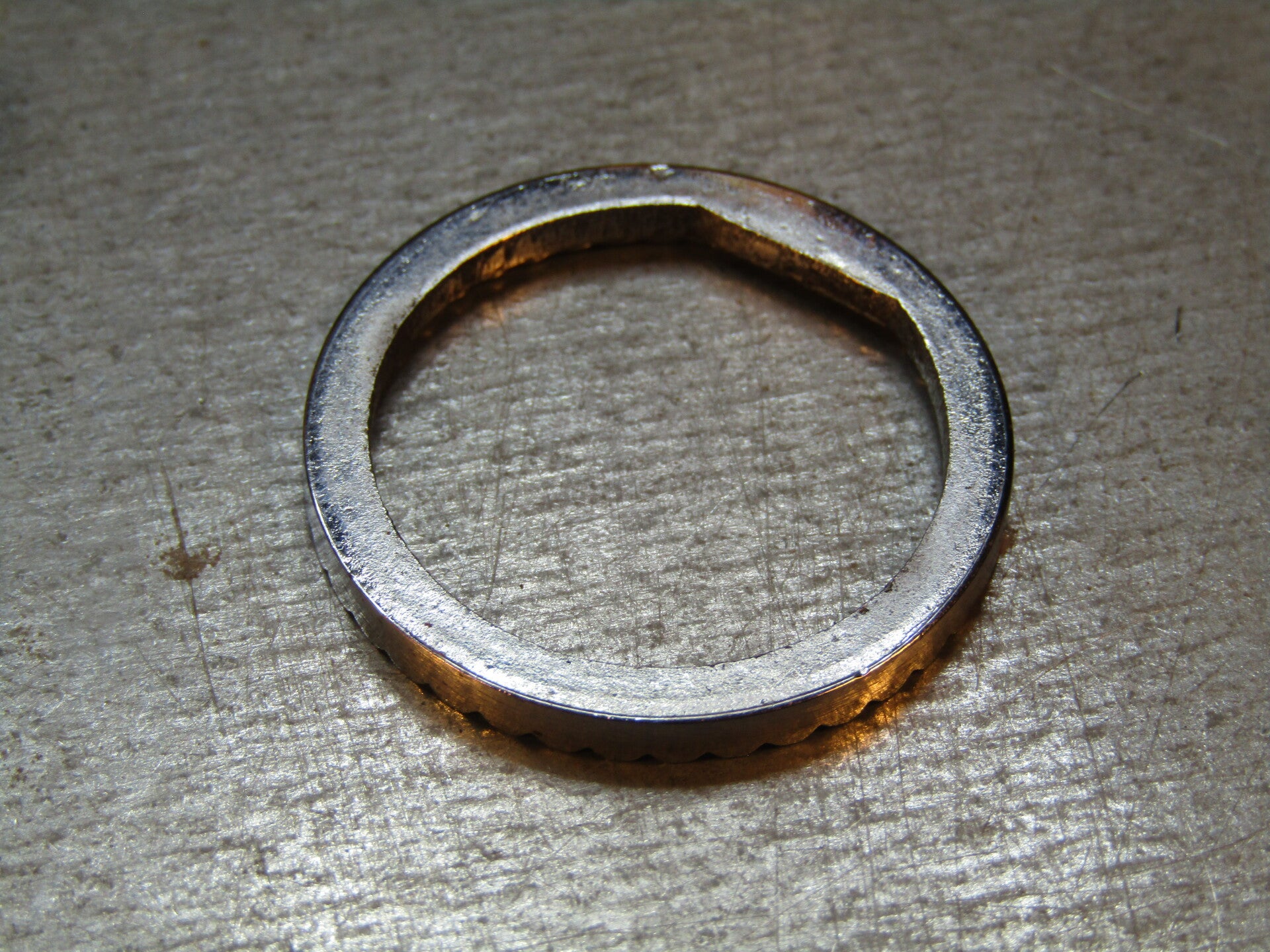 STRONLIGHT Type Vintage 70's FRENCH SIZE TOOTHED Headset spacer NOS but will show signs of shelf wear GT005 001-002-01 03/05/25