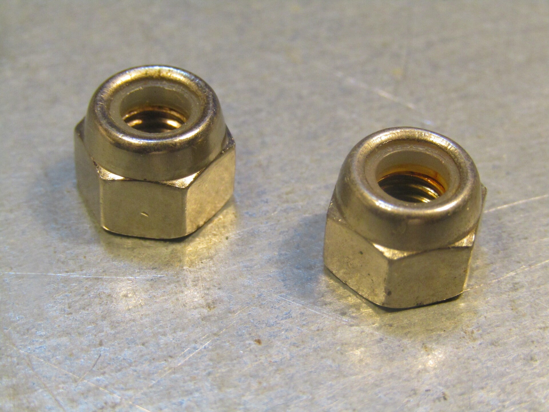 CAMPAGNOLO Type Vintage 70's Brake CALIPER Mounting nuts 2X NOS! GT003 001-009-04 03/13/25