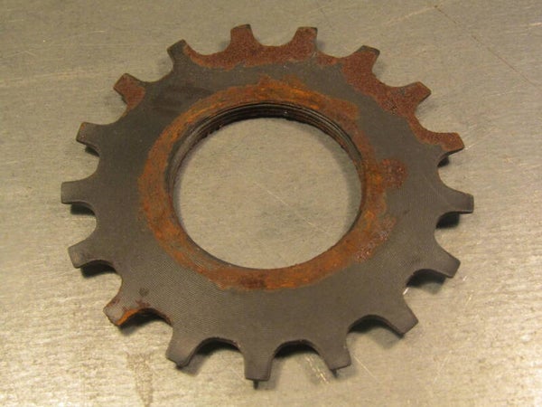 SHIMANO Vintage 70's 17t 5/6sp Threaded UNIGLIDE Cassette cog New with signs of shelf wear GT004 001-005-02 03/15/25