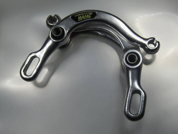 MAFAC Vintage 70's COMPETITION Brake CALIPER Arm set with bridge / for ball ended straddle wire ) MINT! GT005 001-001-02 03/21/25