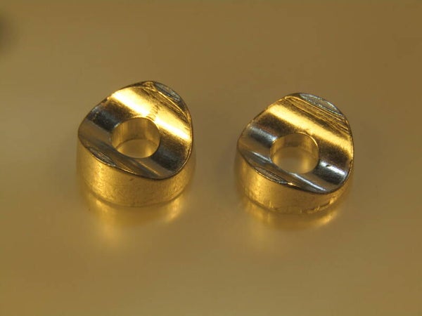 MAFAC Vintage 70's COMPETITION Brake CALIPER ALLOY Brake bridge radius spacers 1 pair, NOS!! GT005 001-001-02 3/21/25