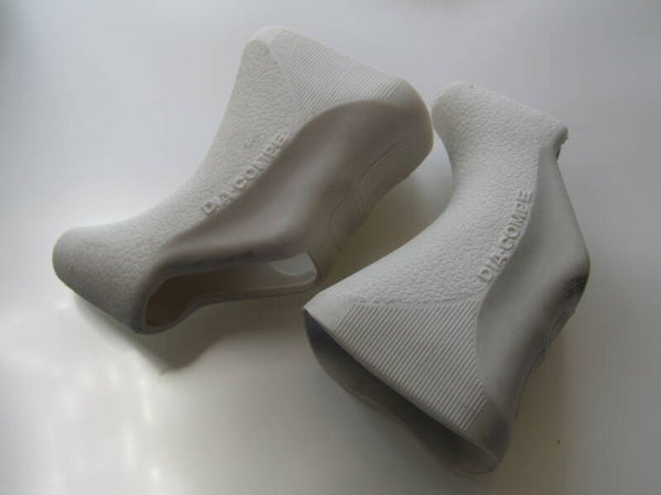 DIA COMPE Vintage 70's/80's NON AERO Brake lever hoods with cut-outs for safety levers GT006 001-005-01 04/02/25