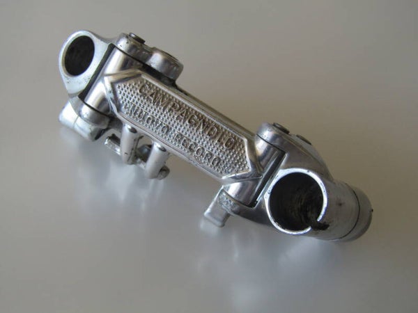 CAMPAGNOLO Vintage 80's ( PATENT 84 ) NUOVO RECORD Rear Derailleur body 2nd hand What you see is what you will get GT005 001-006-01 04/06/25