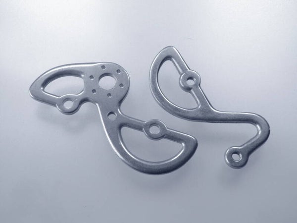 ZEUS Vintage 70's GRAN SPORT/CRITERIUM Rear Derailleur Cage set, will also work with ZEUS 2000 rear Derailleurs as well NOS! GT002 001-006-01 04/17/25
