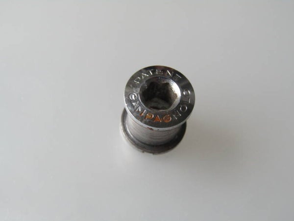 CAMPAGNOLO Vintage 70's PATENT STRADA/ROAD Double Chain ring bolt 1X GT003 001-004-04 04/25/25