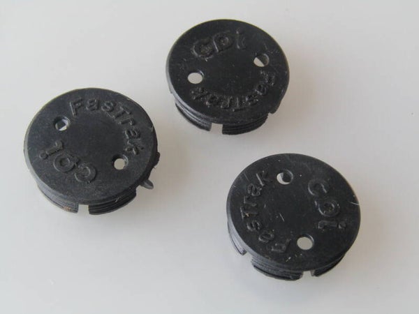CPI Crank arm dust caps 3X NOS! GT002 001-009-04 04/26/25
