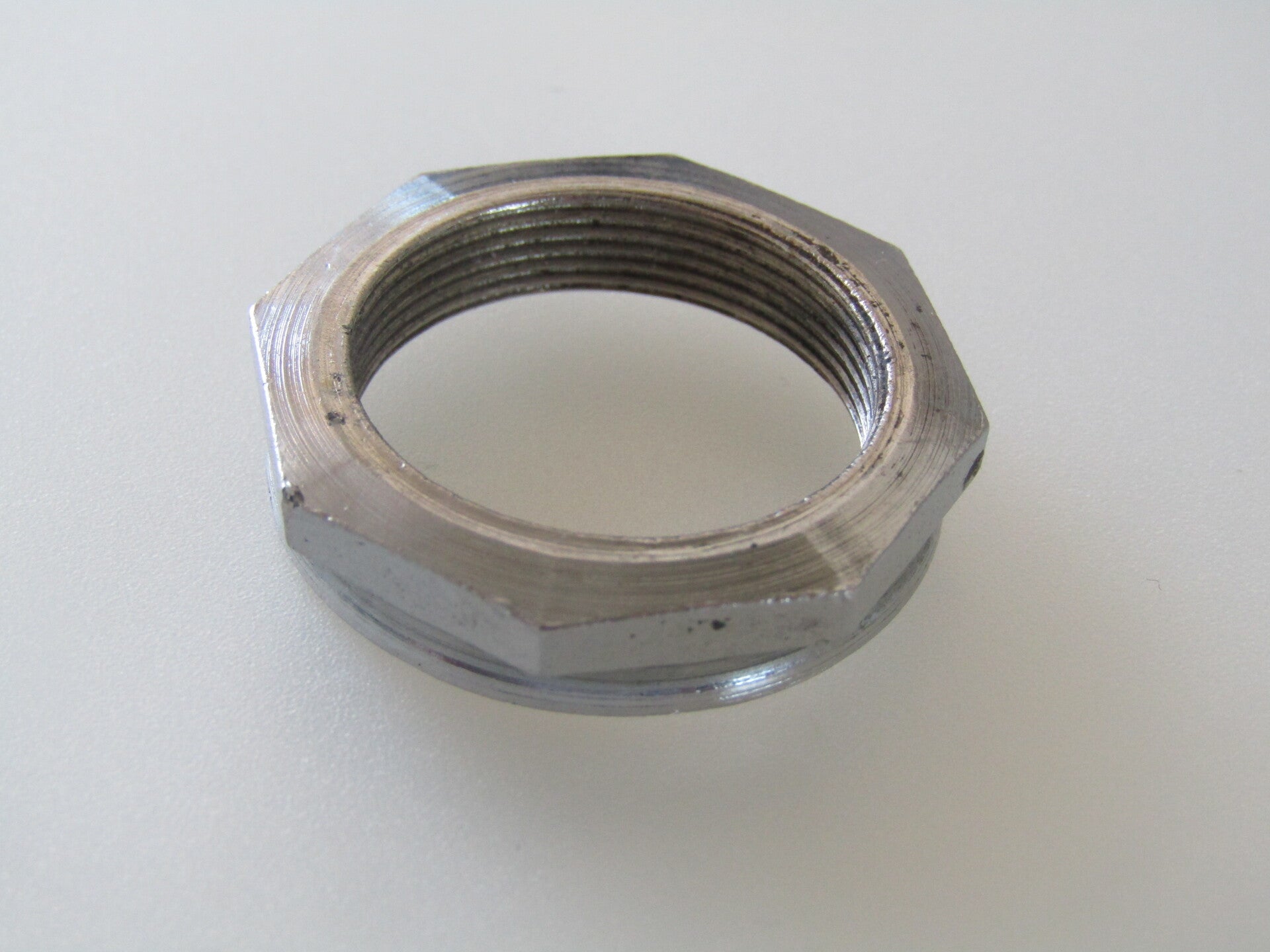 STRONGLIGHT TYPE Vintage 70's FRENCH Thread Chrome steel Headset lock nut MINT GT002 001-005-04 05/09/25