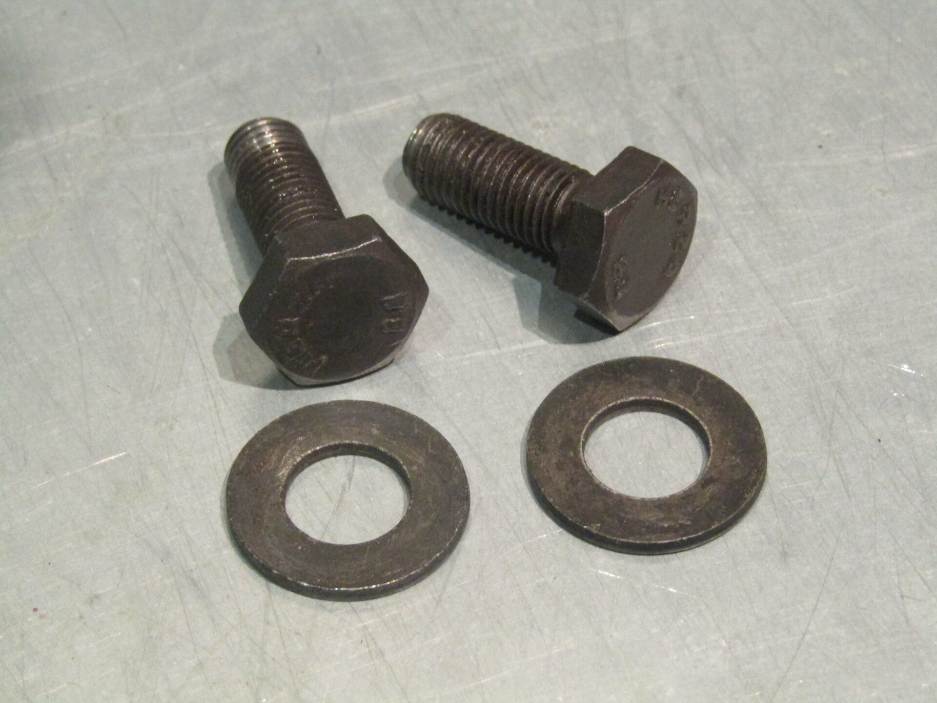 NERVAR Type Vintage 70's 14mm crank arm bolt set with washers 2nd hand BLB004 003-003-03 07/25/24