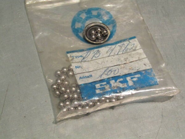 SKF 3/16 GRADE #25 Chromium loose ball bearings 25X NOS! BLB004 003-002-04 07/25/25
