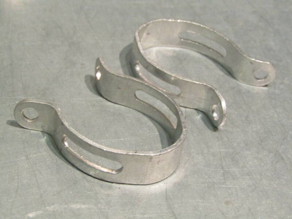 COBRA Vintage 70's ALLOY Water bottle cage clamps with no hardware NOS! BLB004 002-001-02 07/30/25