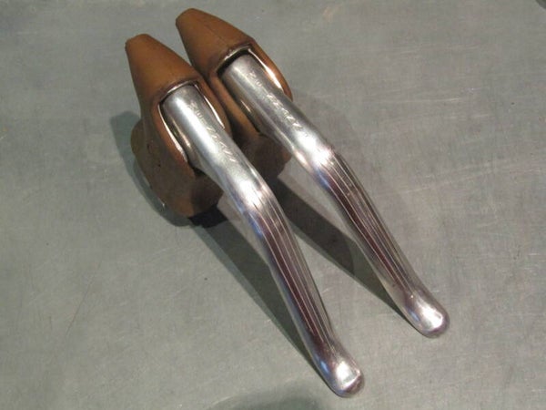 WEINMANN Vintage 70's/80's NON AERO Brake Levers With DIA-COMPE Hoods 2nd hand, lever blades will show NO Signs of Road Rash, BXCC0043 0002 08/08/25