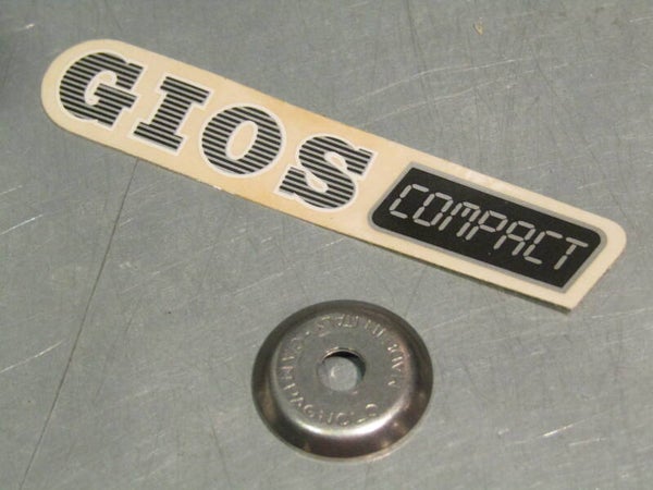 GIOS Vintage 80's COMPACT Sticker NOS! BLB004 004-003-05 08/08/25