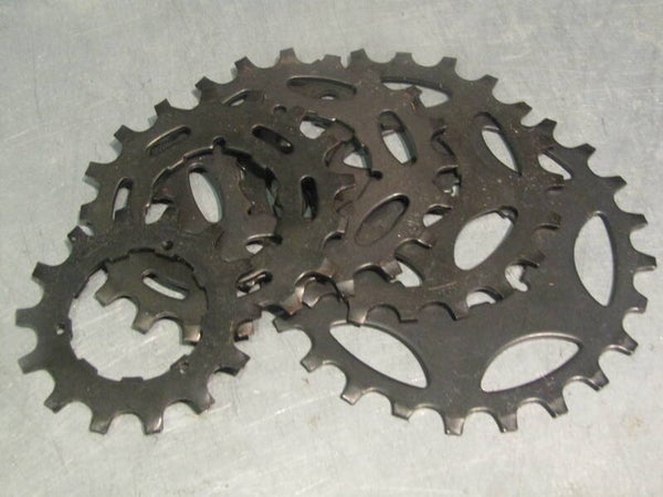 SHIMANO MIX-BAG Vintage 70's early 600 FREEHUB/UNIGLIDE Cassette cogs 5X 1X14t / 1X17t / 1X19t / 1X21t / 1X24t NOS! BXCC0048 6060 08/11/25