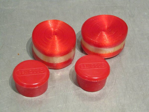 BENOTTO Vintage 70's/80's RED/WHITE handlebar tap NOS! BXCC0057 7600 08/12/25