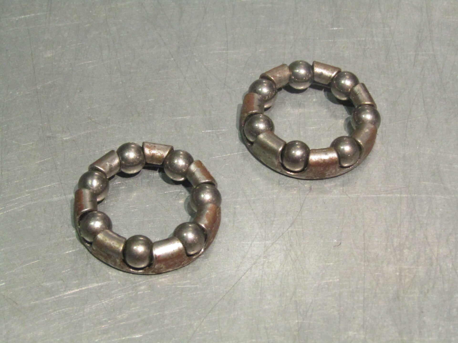 NERVAR TYPE Vintage 70's Bottom bracket 1/4 inch Bearing retainers NOS! BLB005 004-001-01 8/16/25