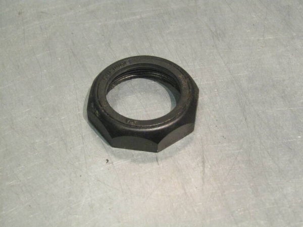 SHIMANO Vintage 80's BLACK ALLOY Headset LOCK-NUT with rubber seal NOS! BLB005 002-001-03 08/19/25