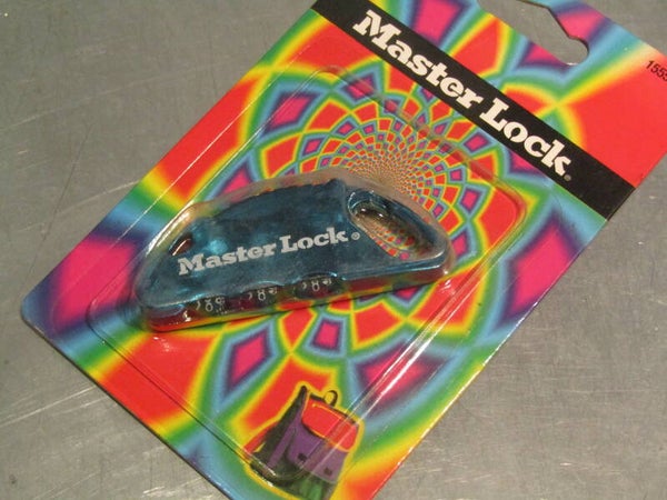 Master Lock combination Back pack lock ( #1555DCOL ) BLUE Item to be received will be factory sealed BXCC0061 6557 08/20/25