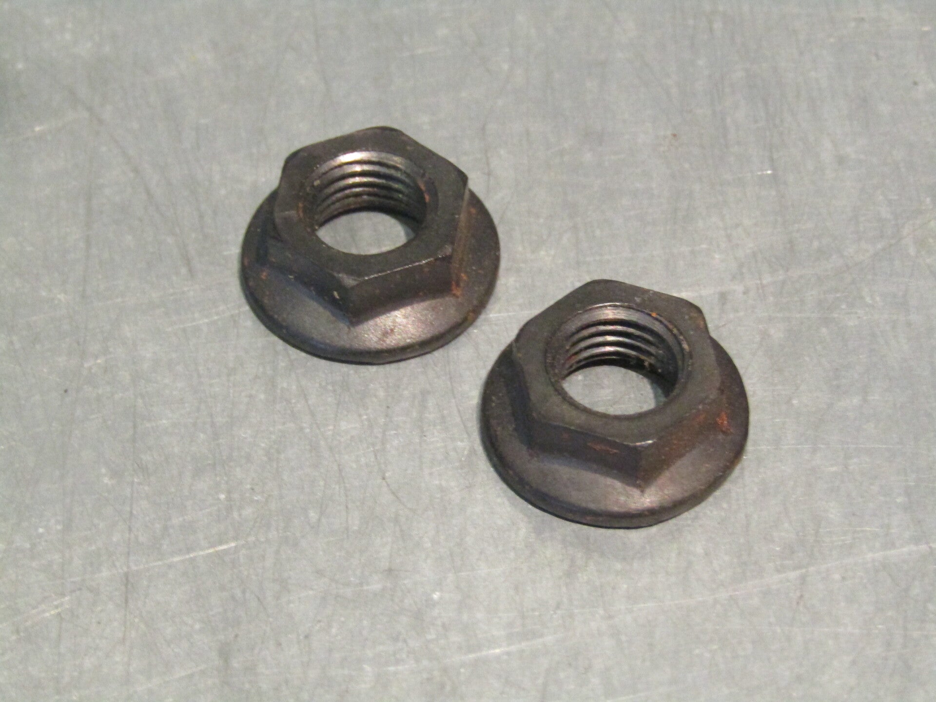 SUGINO TYPE Vintage 70's/80's Crank Arm mounting nuts 1 PAIR MINT! BXCC005 003-002-01 08/27/25