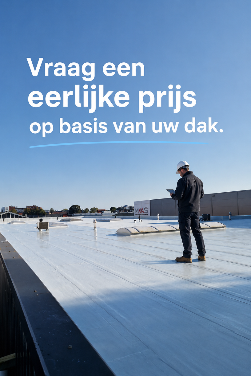 Offerte aanvragen voor dakcoating en dakrenovatie plat dak