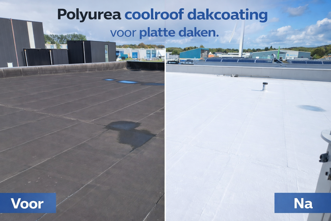 Projecten dakcoating en dakrenovatie van Dakbeschermers