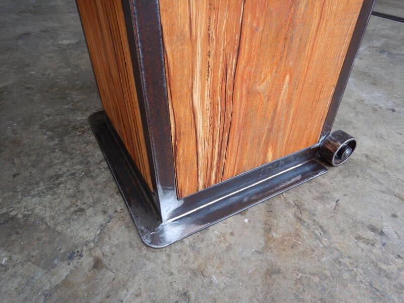 Spalted Alder Anvil Stand