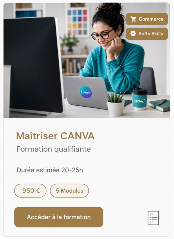 Faites de CANVA votre outil professionnel