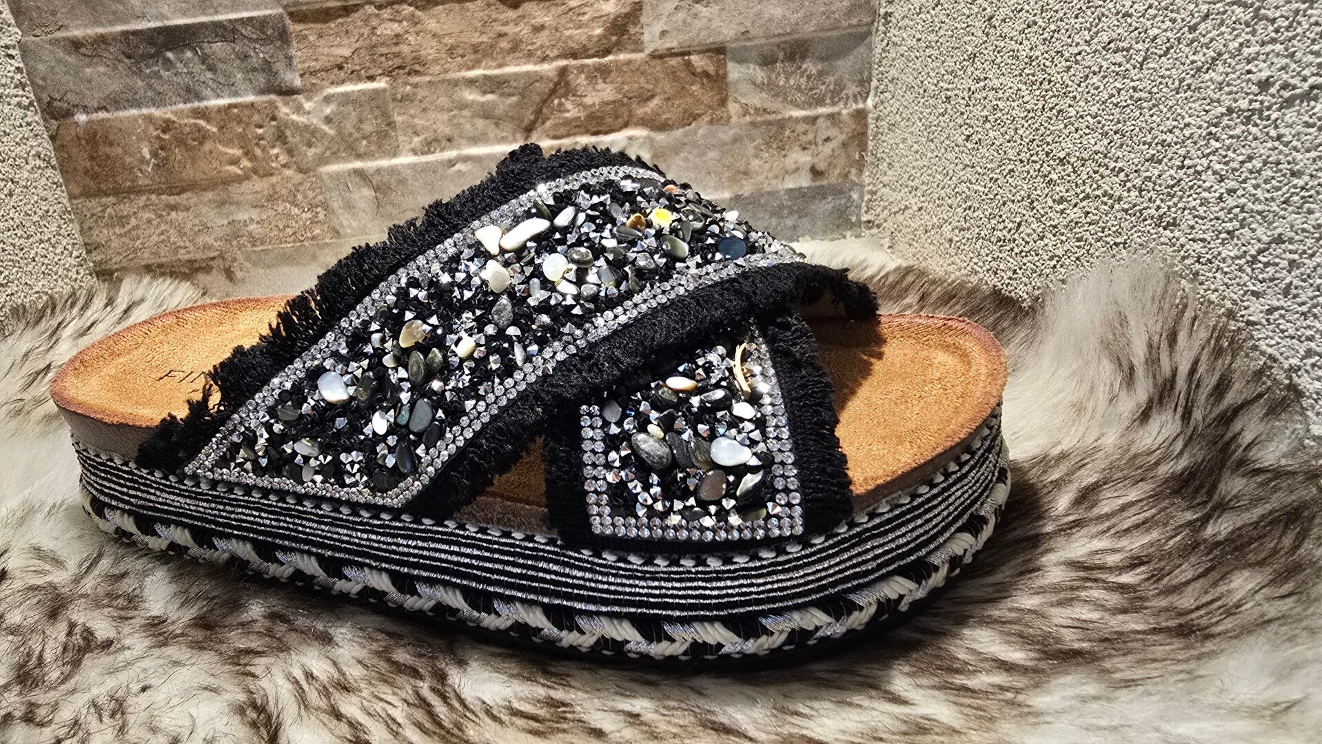 Slipper Findlay black