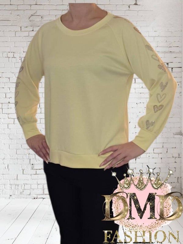 Sweater hartje zijkant