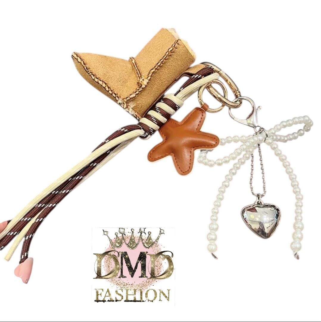 Sleutelhanger laarsje kraal