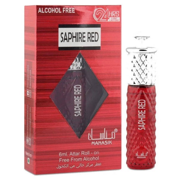 Saphire Red Roll on 6 ml unisex