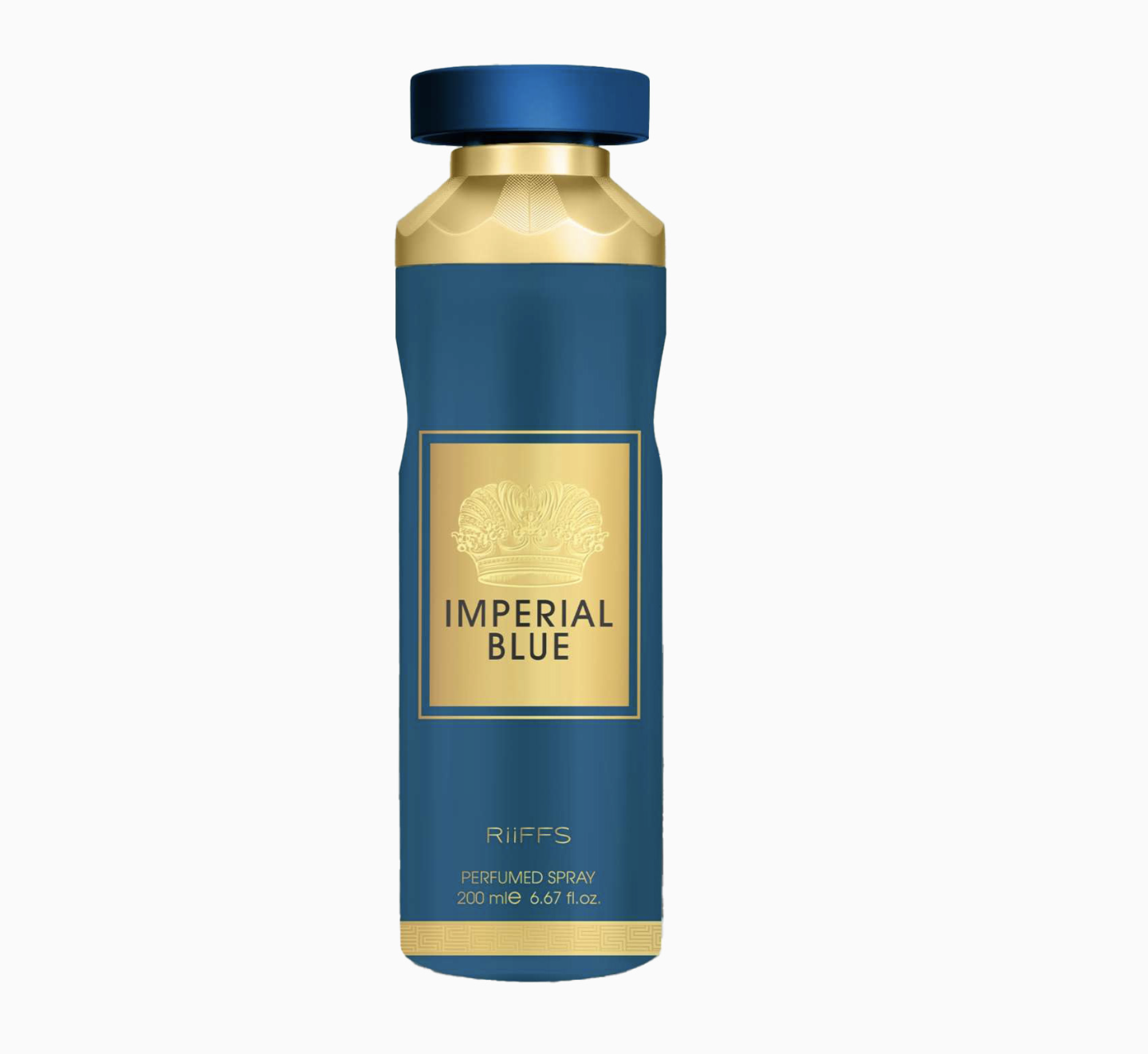 RiiFFS Imperial Blue is een geparfumeerde body spray voor heren.