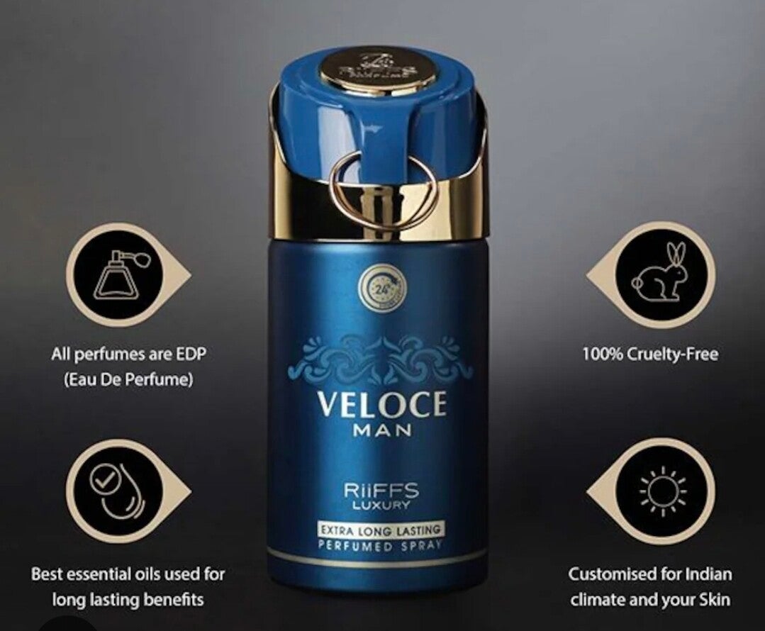 RiiFFS Luxury Veloce Man geparfumeerde deodorant