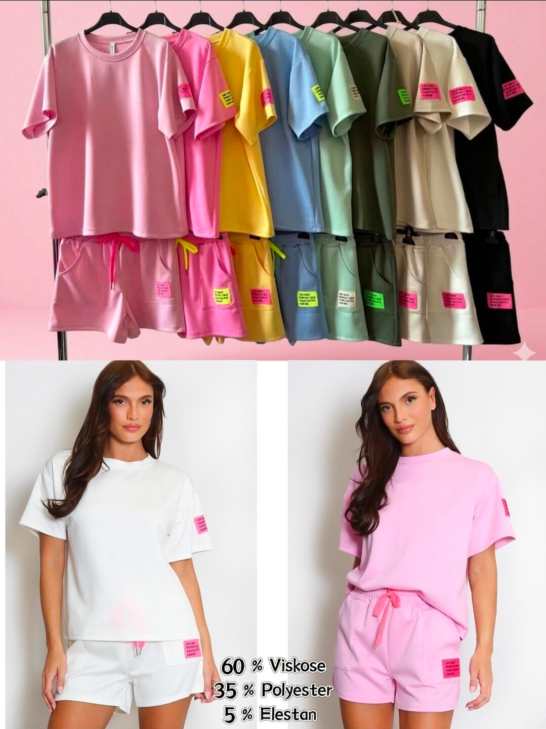 2delige set label