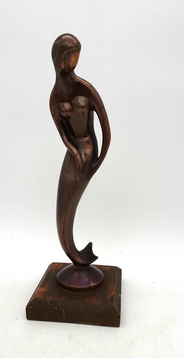 RARE "MELUSINA" EDITION BRONZE LUDWIG SCHERER VILLEROY BOCH LUXEMBOURG BAMBI