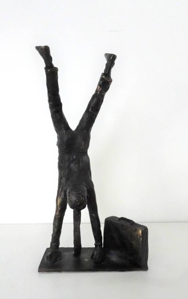 LINDE ERGO BRONZE SCULPTURE