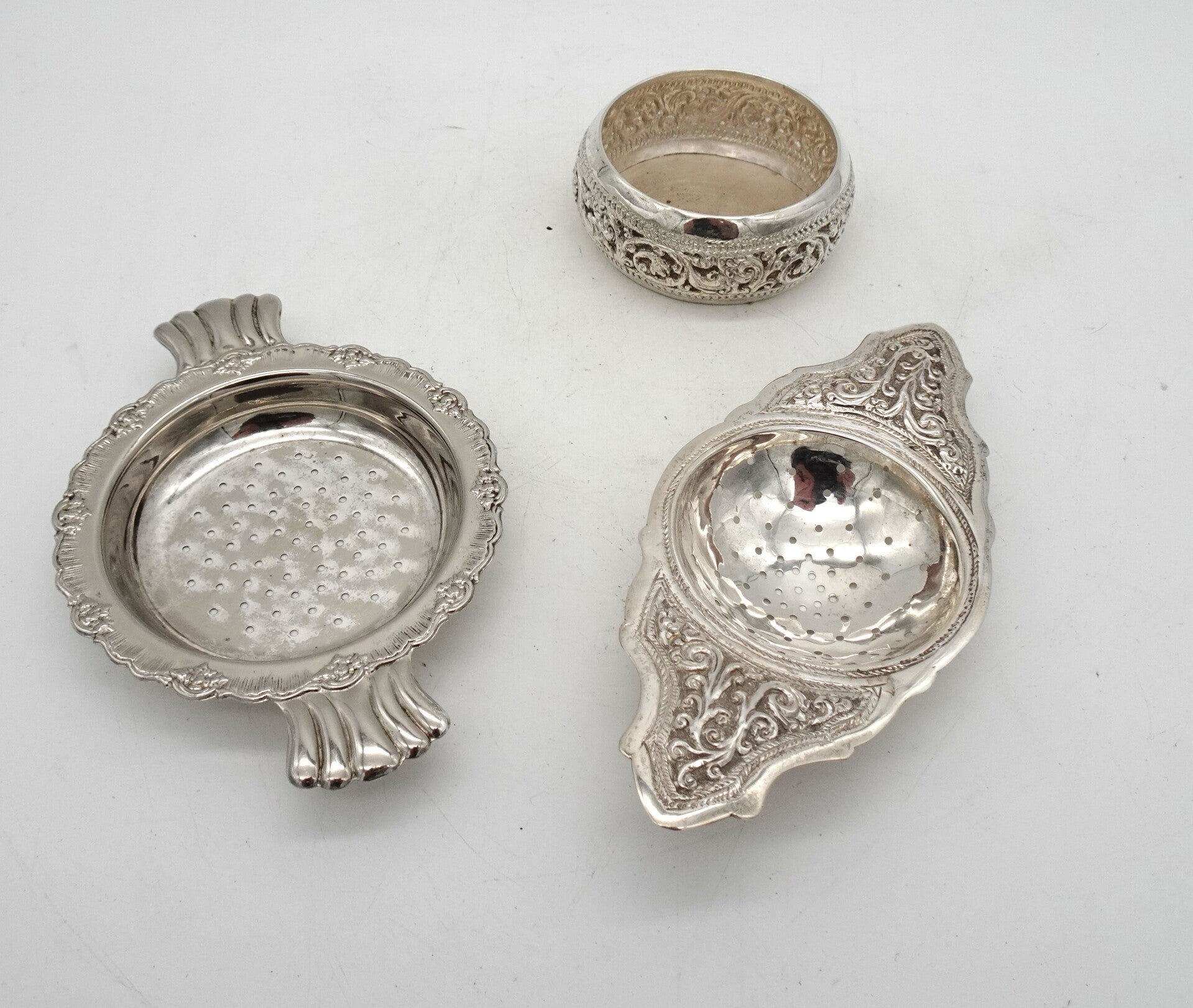 LOTJE THEE DRUIPSCHAALTJES VERZILVERD