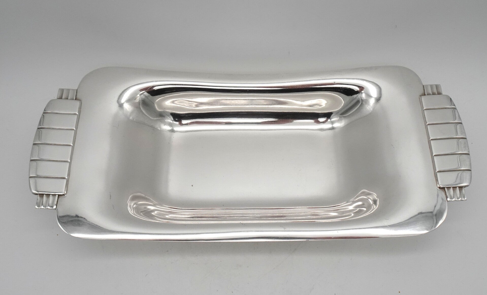 GEORG NILSSON GERO ZILVE VERZILVERD ART DECO SCHAAL