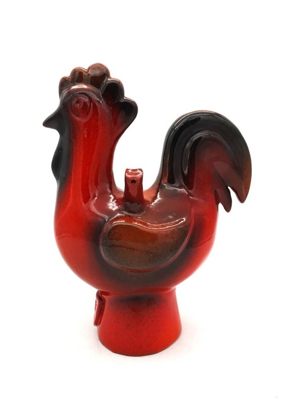 VINTAGE KEAMIEK FRANS HAANTJE COCQ CERAMIQUE FRANCAISE TIRELIRE FLUTE