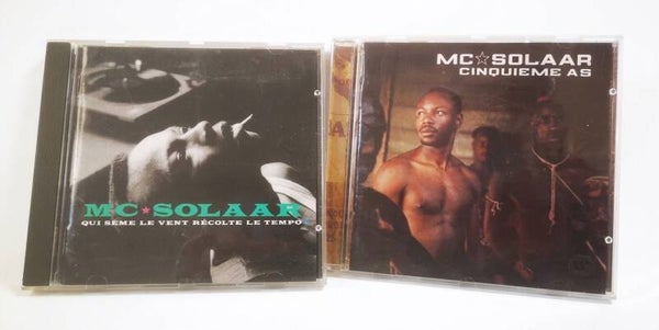 MC Solaar - Lot 2 CD - Cinquième As - Qui sème le vent récolte le tempo.
