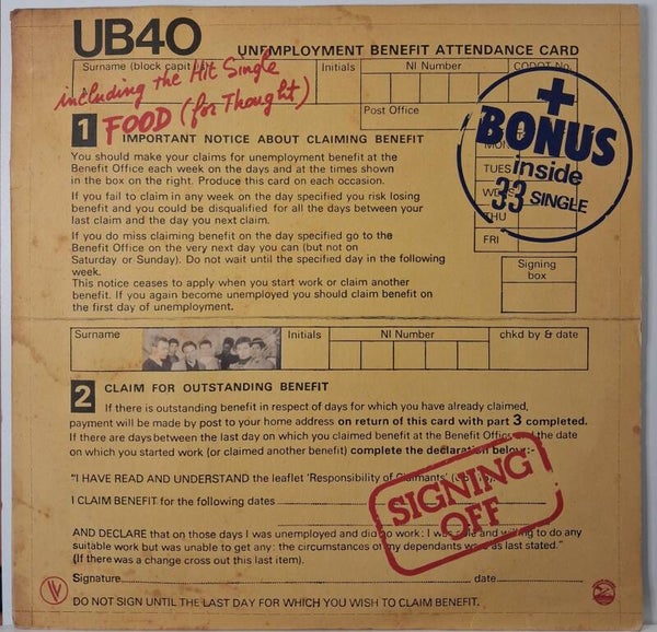 UB40 - Signing Off