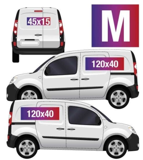 planches publicitaire utilitaire 3m³